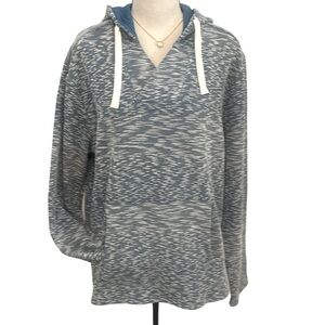 Hang Ten | A California Classic Surf Blue White Pullover Hoodie Sz XL